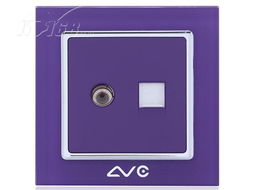 LVC电话电视插座LVC6502B 打造综合布线系统的可靠基石