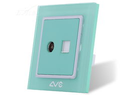 lvc电话 电视插座 lvc6502by综合布线设备产品图片26素材 it168综合布线设备图片大全